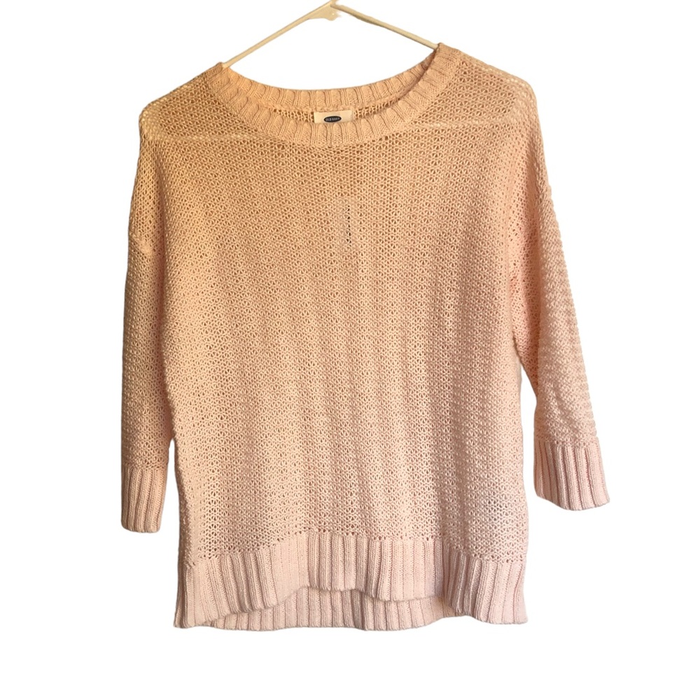NWT Old Navy Open Knit Cropped Summer Sweater Size XS